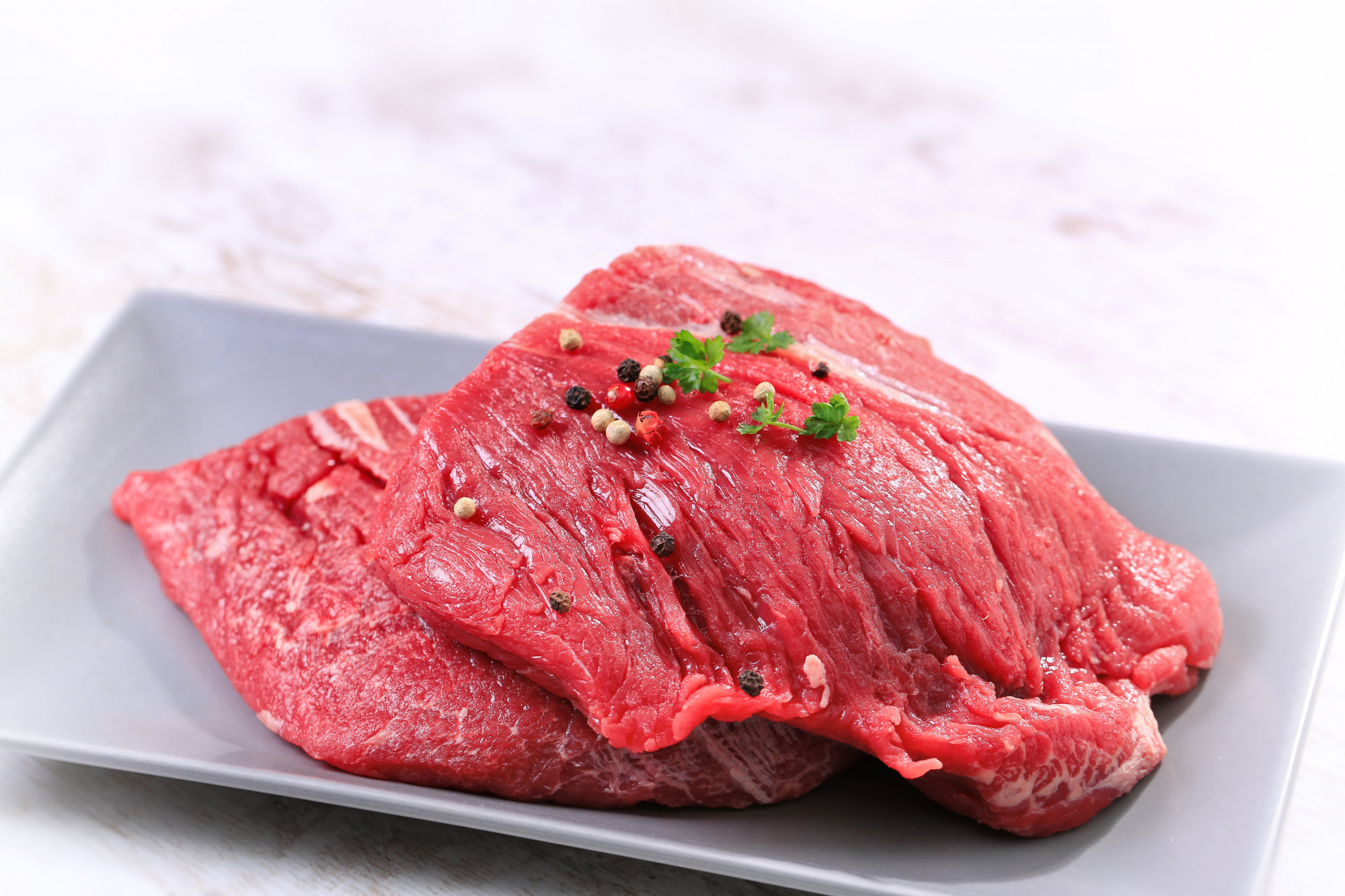 Pavé de boeuf maître d'hôtel 3 poivres